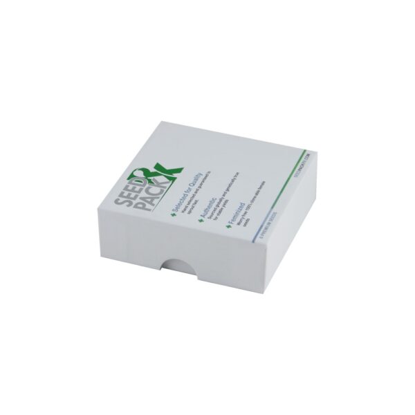 Two Part Lift Off Lid Gift Boxes Rigid Gift Box with Separate Lift Off Lid for Seed Packaging with EVA Foam Holder