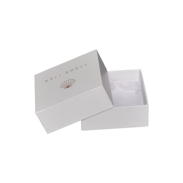 Two Piece Traditional Gift Boxes with Separate Lift off Lid for Jewelry Packaging with Gold Hot Foil Stamping