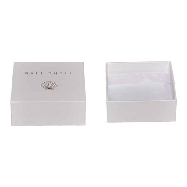 Two Piece Traditional Gift Boxes with Separate Lift off Lid for Jewelry Packaging with Gold Hot Foil Stamping
