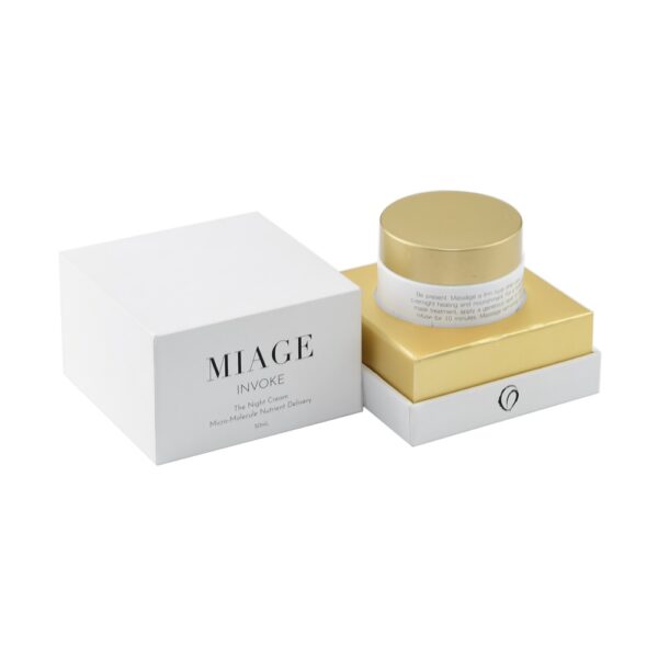 Unique Customized Rigid Paper Perfume Candle Glass Jar Bottle Candle Lift off Lid Gift Box Packaging with EVA Holder
