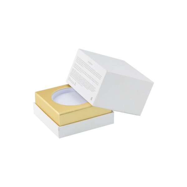 Unique Customized Rigid Paper Perfume Candle Glass Jar Bottle Candle Lift off Lid Gift Box Packaging with EVA Holder