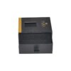 Wholesale Custom Perfume Bottle Packaging Box, Paper Sliding Drawer Box with Clear Window and Silk Handle