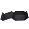 Wholesale Luxury Black A5 Deep Folding Gift Boxes with Changeable Ribbon Collapsible Magnetic Gift Boxes