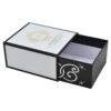 Wholesale Luxury Handmade Makeup Brush Paper Drawer Sliding Packaging Box with Gold Hot Stamping Logo