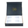 Wine Gift Box Packaging Magnetic Gift Box for Wine Bottle with Foam Tray and Gold Hot Foil Stamping Logo