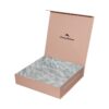 Women Swimsuits Gift Box, Pink Magnetic Gift Box for Bikini Swimwear Packaging with Surf Pattern Printed