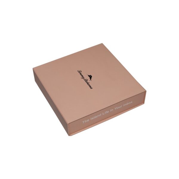 Women Swimsuits Gift Box, Pink Magnetic Gift Box for Bikini Swimwear Packaging with Surf Pattern Printed