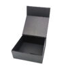 Custom Black Magnetic Rigid Gift Box Packaging with Logo