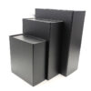 Custom Black Magnetic Rigid Gift Box Packaging with Logo