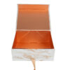 Custom Marble Print Magnetic Rigid Gift Box Packaging Set