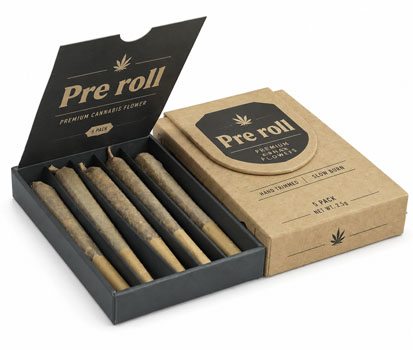Custom Pre Roll Packaging Boxes