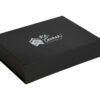 Custom Printed Black Magnetic Rigid Paper Gift Packaging Box