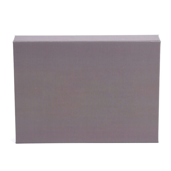 Customized Grey Rigid Chocolate Gift Box With EVA Insert