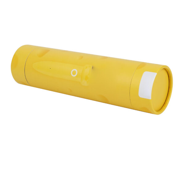 Customized Printed Yellow Push Up Paper Tubes Packaging
