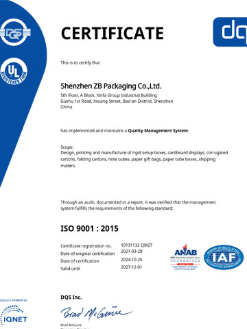 About Us 5 ISO 9001