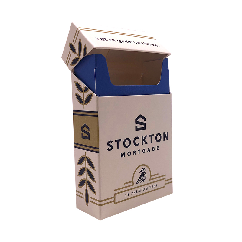 Cajetillas de cigarrillos personalizadas con recubrimiento UV