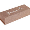 Benutzerdefinierte Rose Gold Glitter magnetische Make-up Pinsel Geschenk-Box