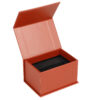 Logo Printed Magnetic Watch Gift Box With Black Foam Insert