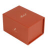 Logo Printed Magnetic Watch Gift Box With Black Foam Insert