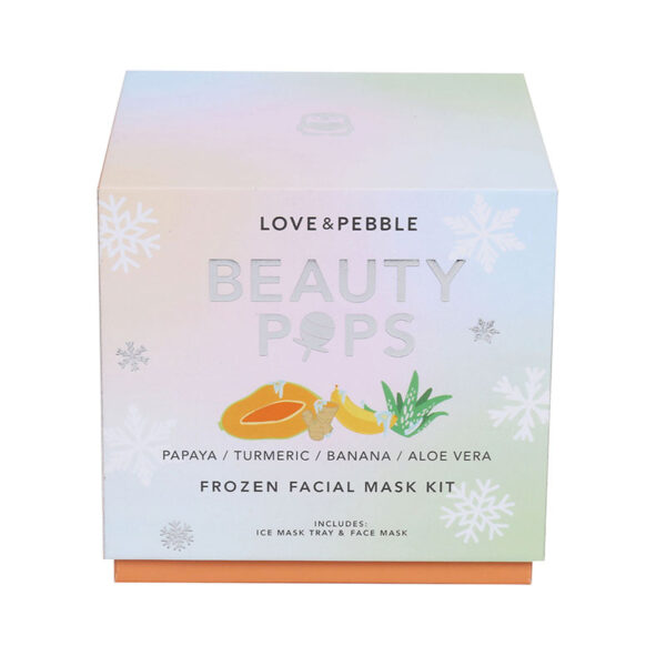 Logo Printed Rigid Frozen Facial Mask Kit Packaging Box