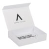 Logo Printed White Magnetic Rigid Presentation Gift Box
