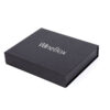 Matte Black Magnetic Wine Gift Box With EVA Foam Insert
