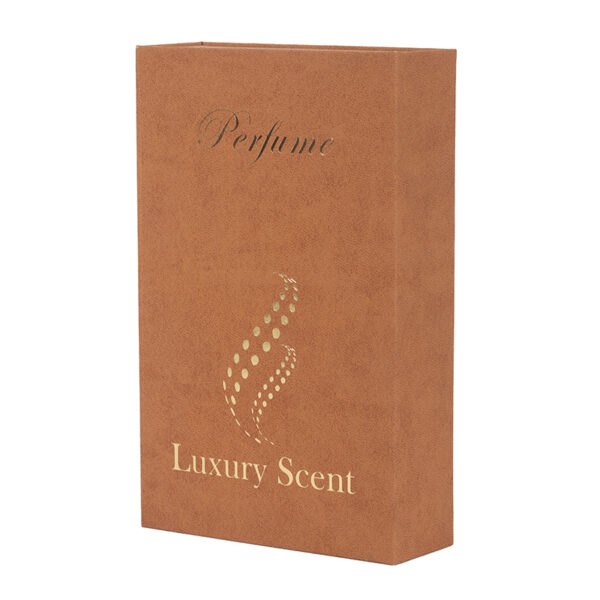 Rigid Foil Stamped Perfume Presentation Box With Insert
