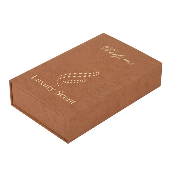 Rigid Foil Stamped Perfume Presentation Box With Insert