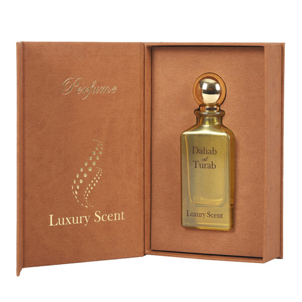 Rigid Foil Stamped Perfume Presentation Box With Insert