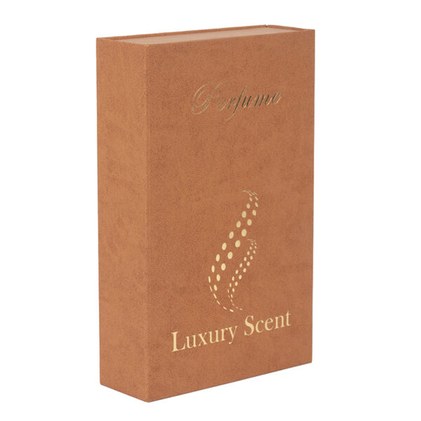 Rigid Foil Stamped Perfume Presentation Box With Insert